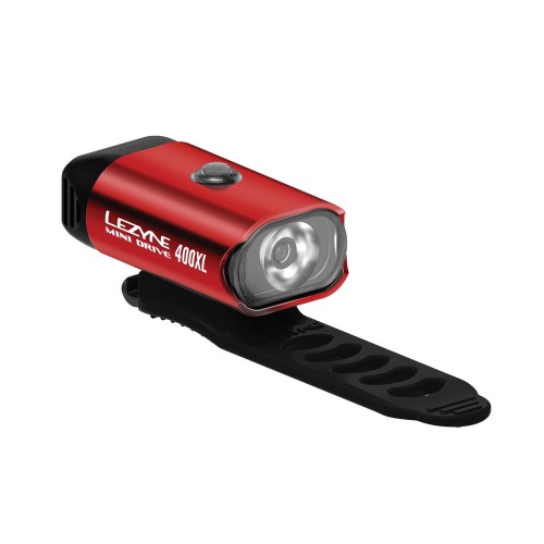 Lezyne Mini Drive 400XL LED etuvalo, punainen