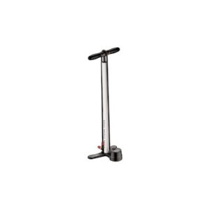 Lezyne Steel Digital Drive lattiapumppu, kiiltävä valkoinen