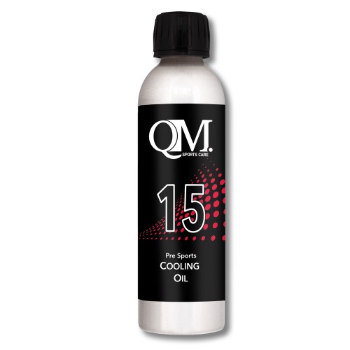 QM Sports Care QM15 viilentävä hierontaöljy 200 ml