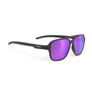 Rudy Project Croze aurinkolasit – black matte (multilaser violet)