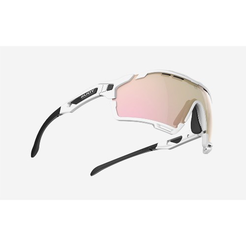 Rudy Project Cutline aurinkolasit + bumpers – white gloss (multilaser rose gold) - Image 2