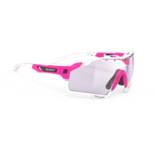 Rudy Project Cutline fotokromaattiset lasit – pink fluo edition (ImpactX 2 LS Purple)
