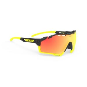 Rudy Project Cutline lasit – black matte (multilaser orange)