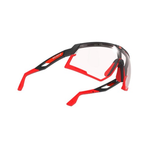 Rudy Project Defender fotokromaattiset aurinkolasit – black matte/red (ImpactX 2 Red)