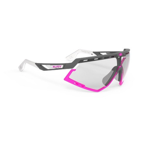 Rudy Project Defender fotokromaattiset aurinkolasit – pyombo matte/fuxia (ImpactX 2 Black)