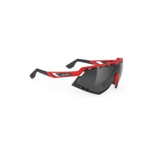 Rudy Project Defender lasit – fire red matte (smoke black)