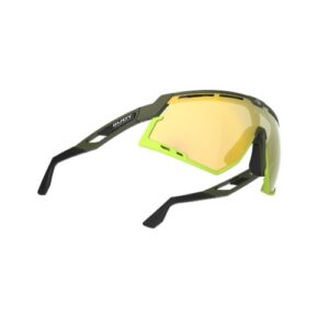 Rudy Project Defender lasit – olive matte/lime (multilaser yellow) - Image 3