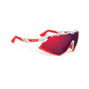 Rudy Project Defender lasit – white gloss/red (multilaser red)