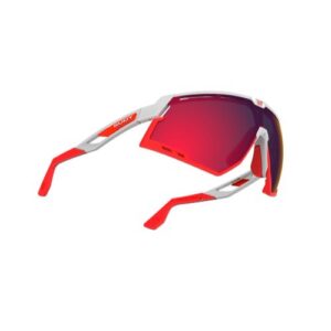 Rudy Project Defender lasit – white gloss/red (multilaser red) - Image 3