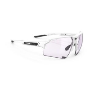 Rudy Project Deltabeat fotokromaattiset lasit – white gloss (ImpactX 2 LS Purple)