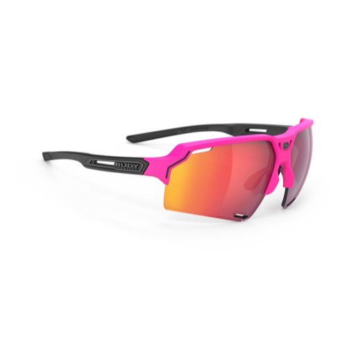 Rudy Project Deltabeat -lasit – pink fluo (multilaser red)