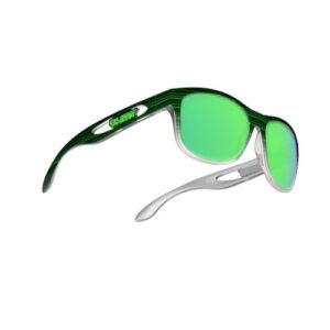 Rudy Project Groundcontrol -aurinkolasit – streaked green matte (Polar 3FX HDR)