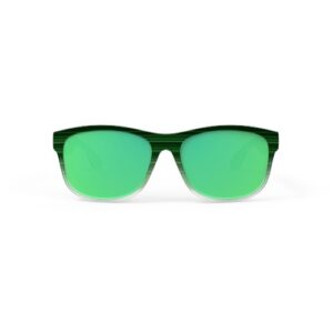 Rudy Project Groundcontrol -aurinkolasit – streaked green matte (Polar 3FX HDR)