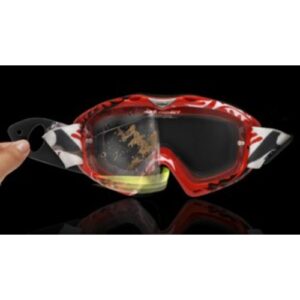 Rudy Project Klonyx MX -motocrosslasit – titanium (transparent) - Image 3