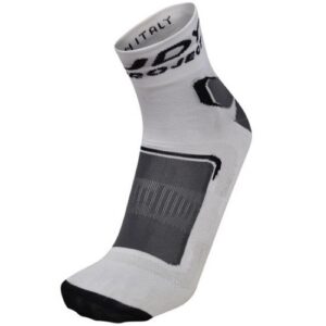 Rudy Project Kompression Cotton sukat – valkoinen/musta, S (36–39)