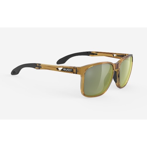 Rudy Project Lightflow A aurinkolasit – crystal butterscotch gloss (laser green)
