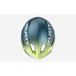 Rudy Project Nytron kypärä – blue avio/apple green metal matte