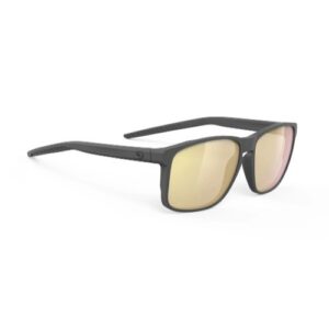 Rudy Project Overlap -aurinkolasit – charcoal matte (multilaser gold)