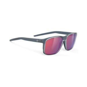 Rudy Project Overlap -aurinkolasit – ice blue metal matte (multilaser red)