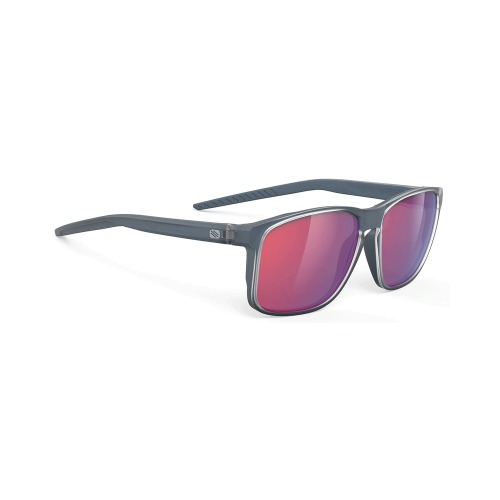 Rudy Project Overlap -aurinkolasit – ice blue metal matte (multilaser red)