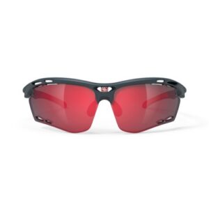 Rudy Project Propulse -lasit – charcoal matte (multilaser red)