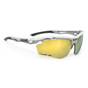 Rudy Project Propulse -lasit – light grey matte (multilaser yellow)