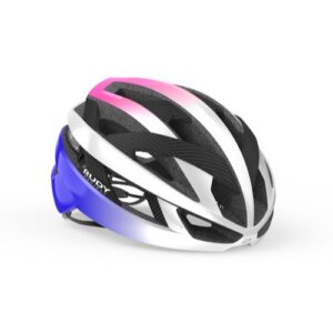 Rudy Project Rebel kypärä – pearl metal/pink/cyber blue shiny
