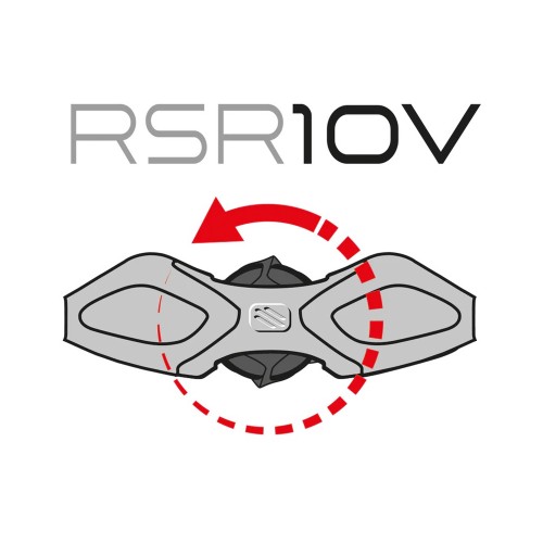 Rudy Project RSR 10V kypärän koon säätöjärjestelmä – musta/harmaa