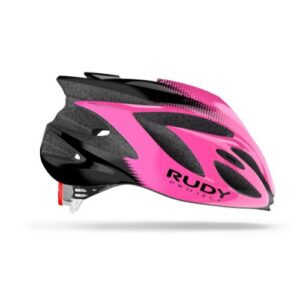 Rudy Project Rush -pyöräilykypärä, neonpinkki – musta - Image 3