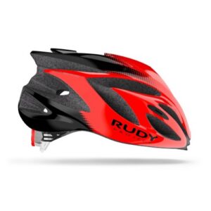 Rudy Project Rush -pyöräilykypärä, punainen – musta - Image 3