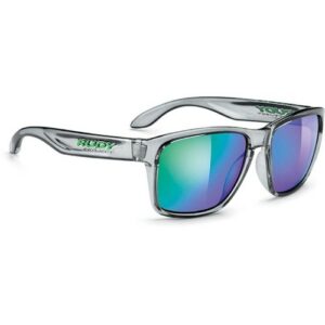 Rudy Project Spinhawk aurinkolasit – crystal ash (multilaser green)