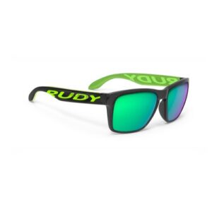 Rudy Project Spinhawk Loud aurinkolasit – crystal metal black (lime G)