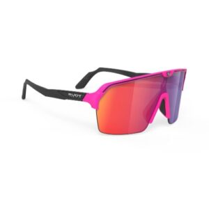 Rudy Project Spinshield AIR aurinkolasit – pink fluo (multilaser red)