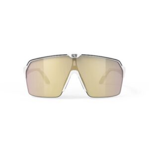 Rudy Project Spinshield AIR aurinkolasit – white matte (multilaser gold) - Image 4