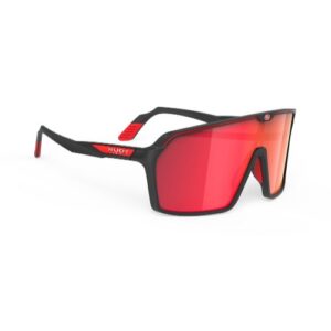 Rudy Project Spinshield -aurinkolasit – black matte/red gloss (multilaser red)
