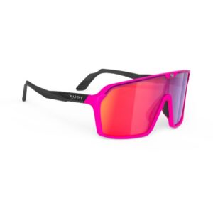 Rudy Project Spinshield -aurinkolasit – pink fluo matte (multilaser red)