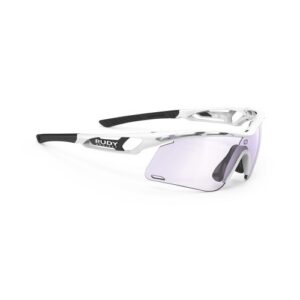 Rudy Project Tralyx+ Slim fotokromaattiset lasit – white gloss (ImpactX 2 LS Purple)