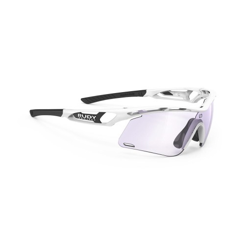 Rudy Project Tralyx+ Slim fotokromaattiset lasit – white gloss (ImpactX 2 LS Purple)