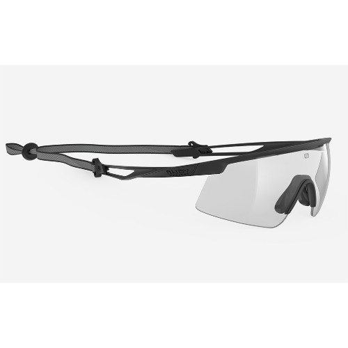 Rudy Project Turbolence fotokromaattiset aurinkolasit + kuminauha + hikisuoja – black matte (ImpactX 2 Black Z87.1+)
