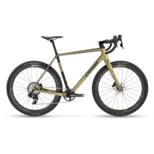 Stevens Camino AXS gravelpyörä – vaaleanoliivi