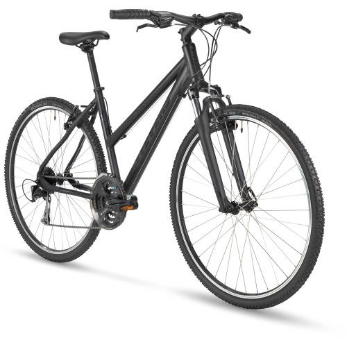 Stevens Cross 3X Lady hybridipyörä 46cm – stealth black