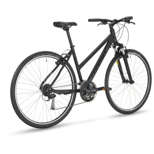 Stevens Cross 3X Lady hybridipyörä 46cm – stealth black