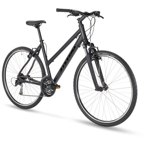 Stevens Cross 3X Lady hybridipyörä 54cm – stealth black