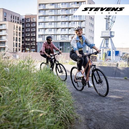 Stevens Cross 3X Lady hybridipyörä 54cm – stealth black