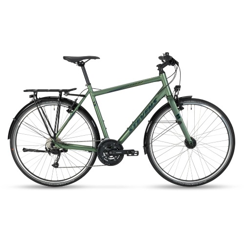 Stevens Cross 4X Lite Tour Gent hybridipyörä 52cm – forest green