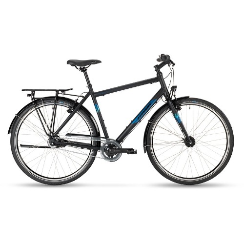 Stevens Elegance Lite Gent miesten hybridipyörä – velvet black