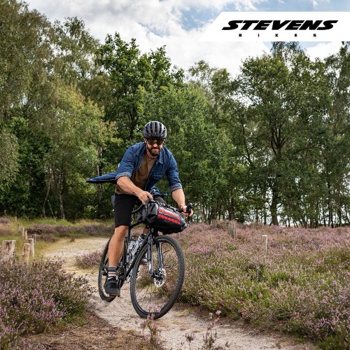 Stevens Gavere gravelpyörä – dark red