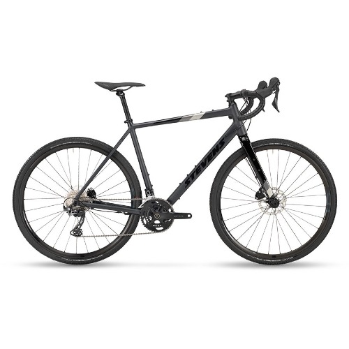Stevens Prestige Disc gravelpyörä 61cm – phantom black