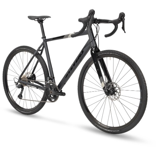 Stevens Prestige Disc gravelpyörä 61cm – phantom black