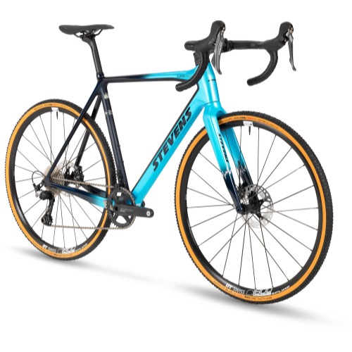 Stevens Super Prestige Disc Di2 cyclocross-pyörä 52cm – Crystal Blue